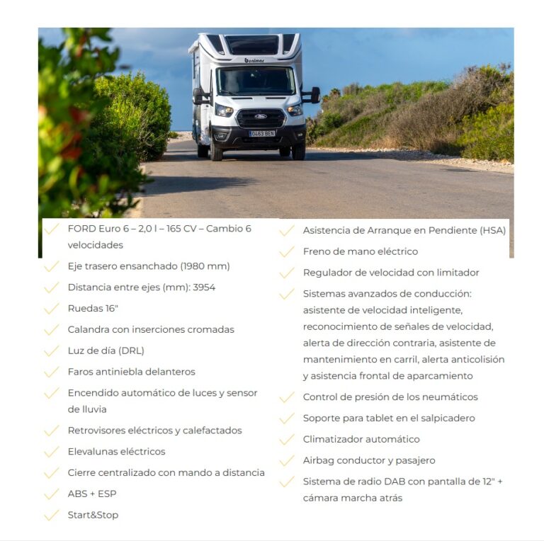 Benimar Tessoro T463 Info